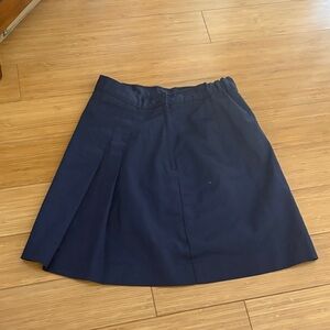 Navy Kids Skort